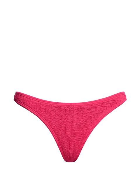 Bond-eye textured brief bikini bottoms - Pink - zdjęcie produktu nr 1