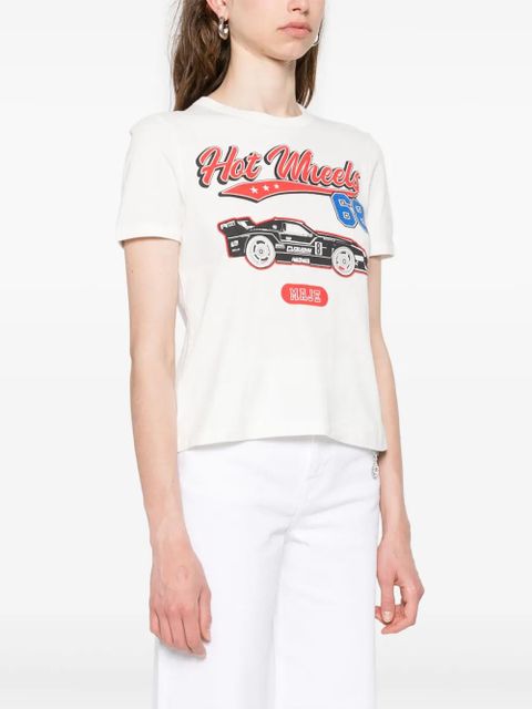 Maje graphic-print T-shirt - White - zdjęcie produktu nr 2