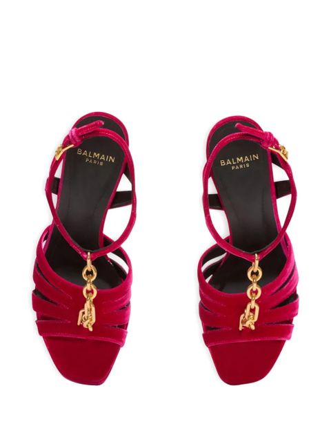 Balmain 125mm open-toe sandals - Pink