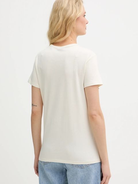 BOSS t-shirt z domieszką jedwabiu Eventsa9