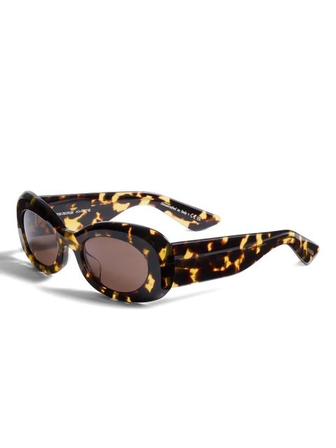 KHAITE x Oliver Peoples 1992C oval-frame sunglasses - Brown - zdjęcie produktu nr 2