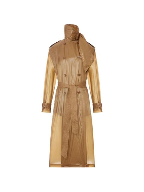 Saint Laurent double-breasted coat - Neutrals - zdjęcie produktu nr 1