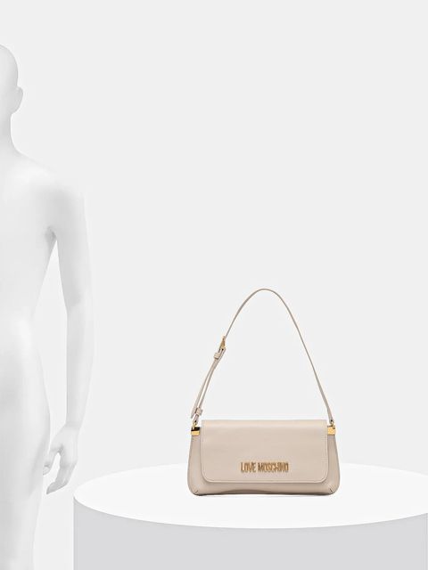 Love Moschino torebka kolor beżowy JC4058PP0NLO0110