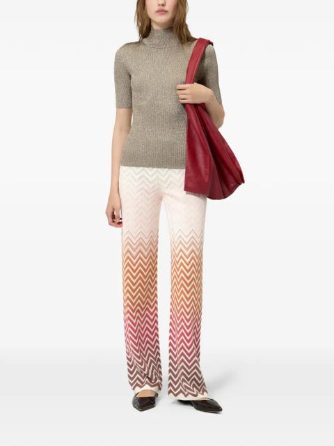 Missoni zigzag-patterned trousers - White - zdjęcie produktu nr 2