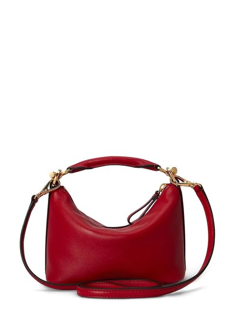 Lauren Ralph Lauren torebka skórzana - zdjęcie produktu nr 2