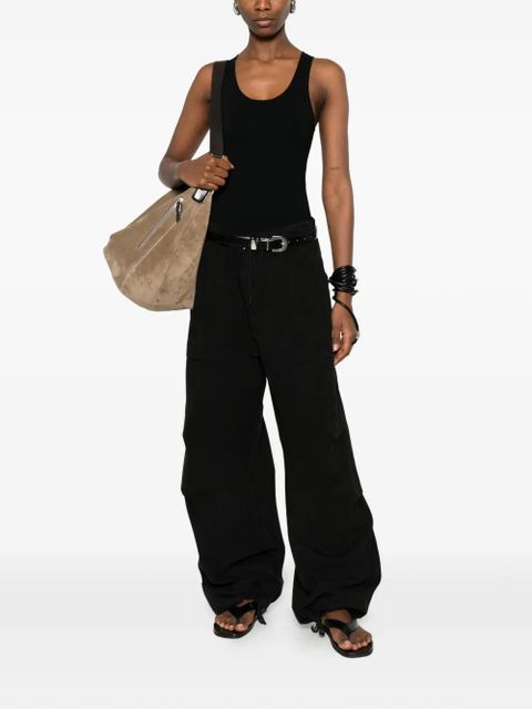 ENTIRE STUDIOS scoop-neck bodysuit - Black - zdjęcie produktu nr 2