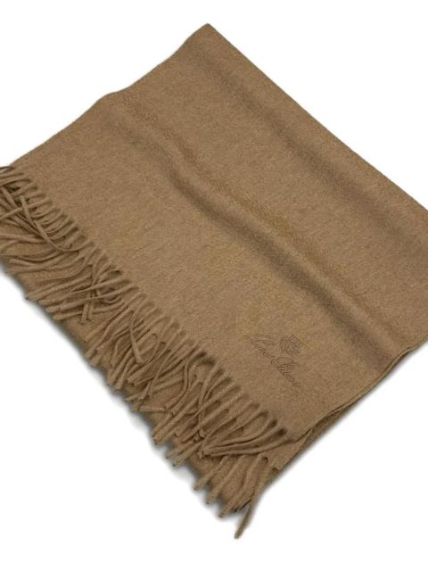 Loro Piana fringed scarf - Neutrals - zdjęcie produktu nr 2