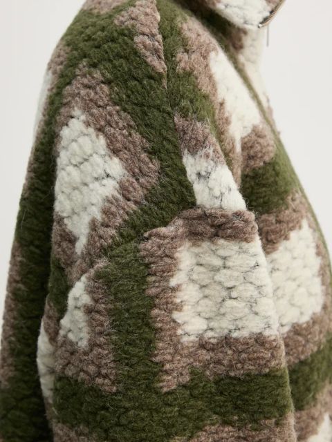 Samsoe Samsoe kurtka wełniana przejściowa oversize