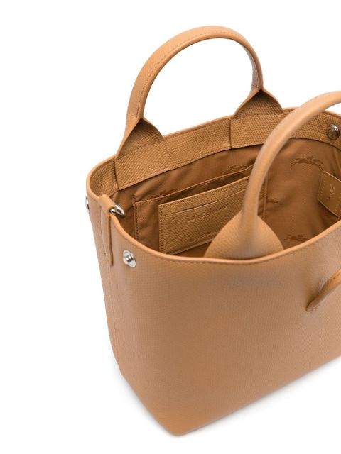 Longchamp small Le Roseau tote bag - Brown