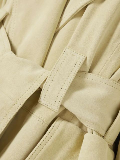 16Arlington Cinzia suede trench coat - Yellow - zdjęcie produktu nr 2