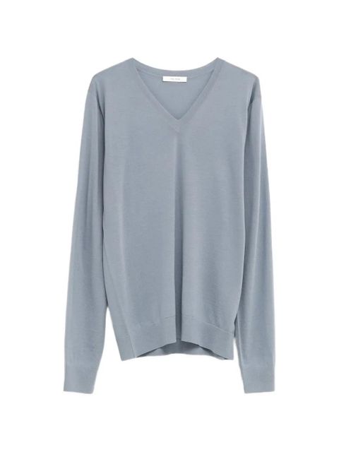 The Row V-neck sweater - Blue - zdjęcie produktu nr 1