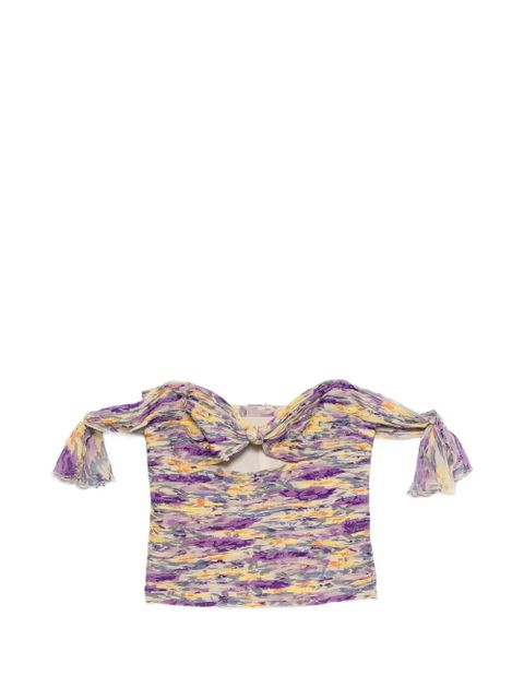 Valentino Garavani zip-fastening blouse - Purple - zdjęcie produktu nr 1