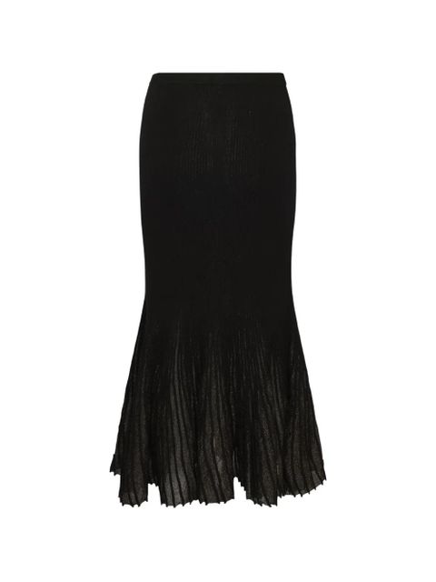 Ulla Johnson Vera midi skirt - Black - zdjęcie produktu nr 2