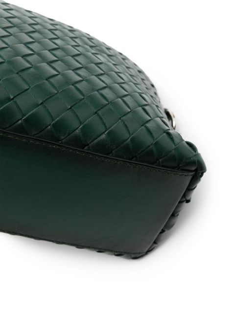 DRAGON DIFFUSION Chunky Fellini leather crossbody bag - Green