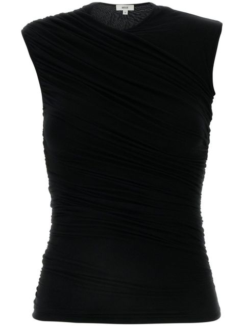 AGOLDE Ester Twist tank top - Black - zdjęcie produktu nr 1
