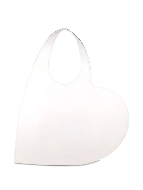 Coperni heart tote bag - White