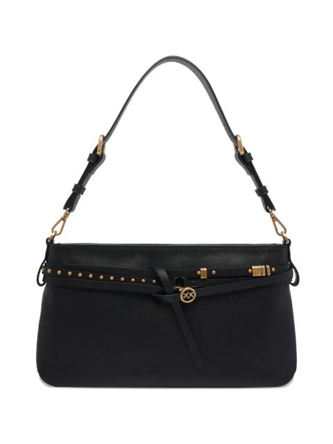 PINKO classic logo shoulder bag - Black - zdjęcie produktu nr 1