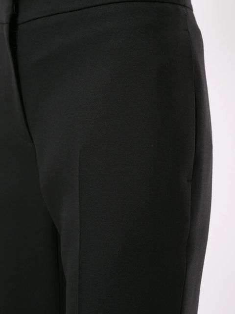 Alexander McQueen cropped cigarette trousers - Black