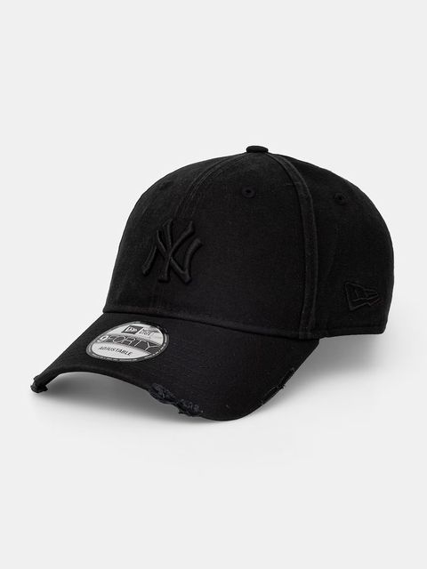 New Era czapka z daszkiem bawełniana WASH DISTRESS 9FORTY®