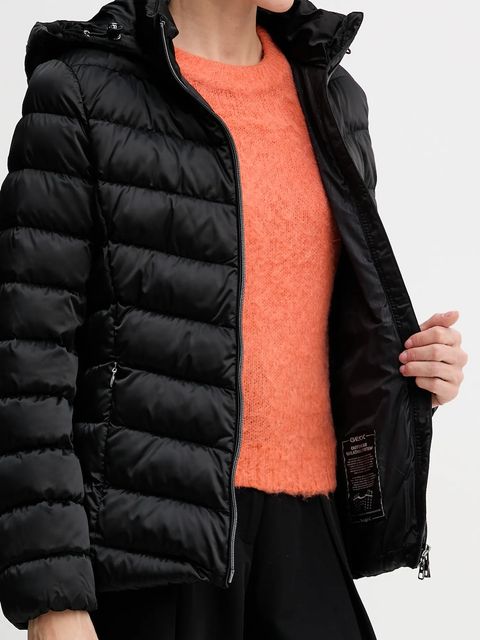 Geox kurtka ZOSMA kolor czarny zimowa W5628Z T3274