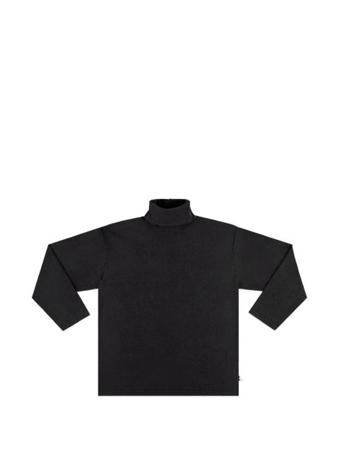 AREA roll-neck drop-shoulder top - Black - zdjęcie produktu nr 1