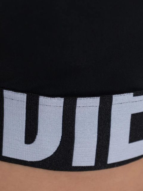 Diesel Allison-D-Pop logo-embellish sports bra - Black - zdjęcie produktu nr 2