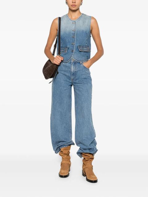 SANDRO sleeveless jacket - Blue - zdjęcie produktu nr 2