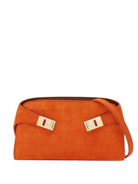 Ferragamo mini Hug cross-body bag - Orange - zdjęcie produktu nr 1