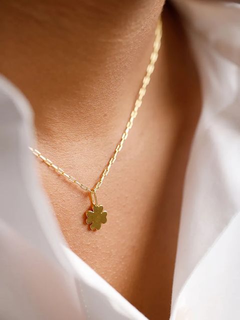 Design Letters zawieszka ze srebra pokrytego złotem - zdjęcie produktu nr 1