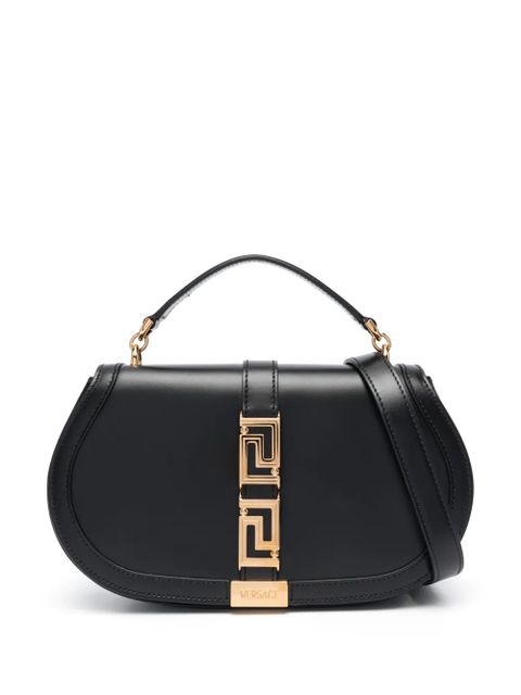 Versace Greca Goddess leather shoulder bag - Black - zdjęcie produktu nr 1