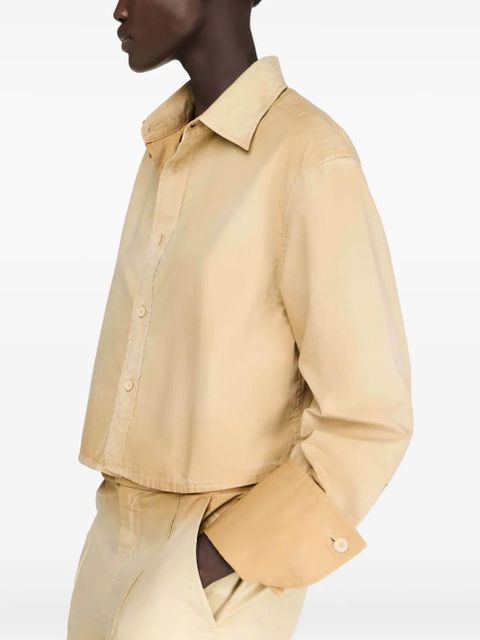 JW Anderson Garment Cropped shirt - Neutrals