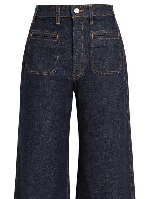 KHAITE Delmonico patch pocket wide-leg jeans - Blue - zdjęcie produktu nr 2
