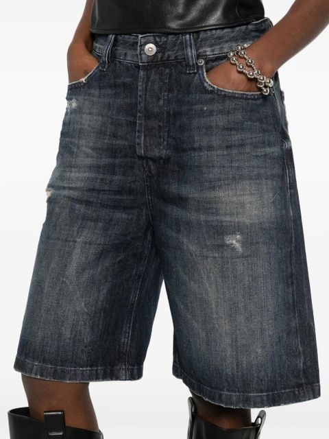Diesel De-sire distressed-detail shorts - Blue