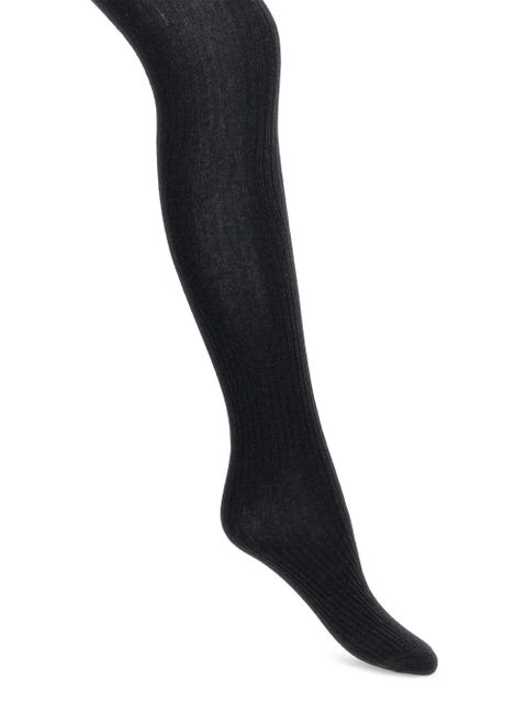 Max Mara Zavorra ribbed tights - Grey - zdjęcie produktu nr 1