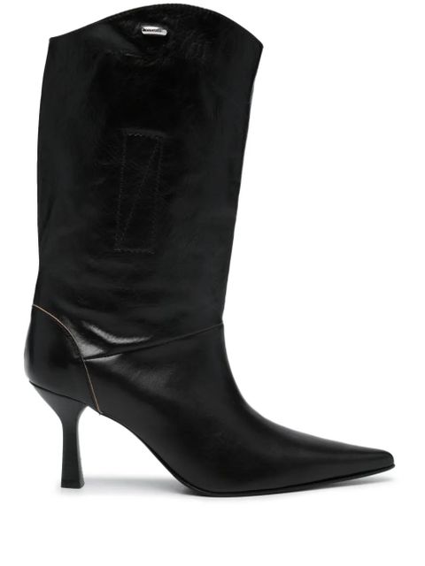 OUR LEGACY 80mm slip-on knee-length boots - Black - zdjęcie produktu nr 1