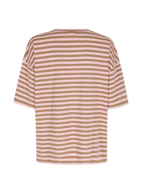 Essentiel Antwerp Joste striped embellished T-shirt - Pink - zdjęcie produktu nr 2