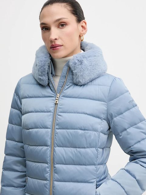 Geox kurtka puchowa BETTANIE kolor niebieski zimowa W5626T T3122