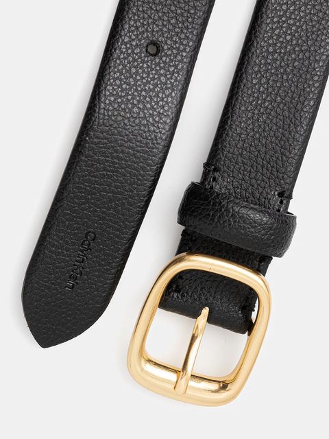 Calvin Klein pasek skórzany damski kolor czarny LV04F7023G - zdjęcie produktu nr 2