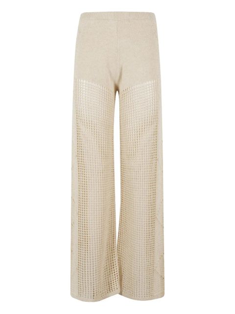 MC2 Saint Barth Alva crochet-trousers - Neutrals