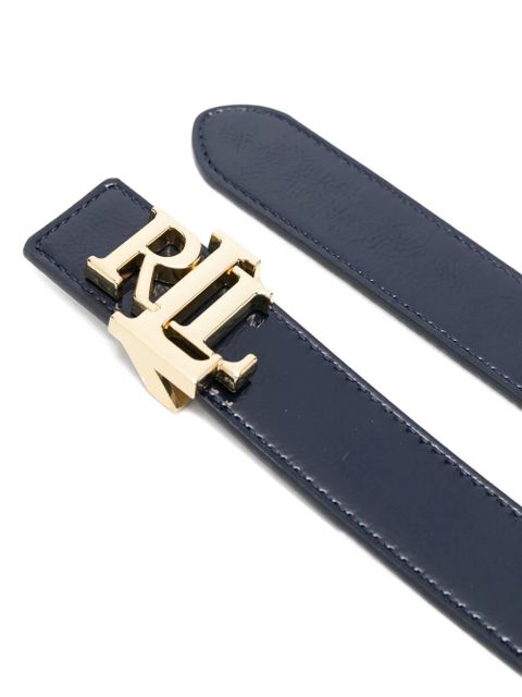 Lauren Ralph Lauren logo-buckle belt - Blue