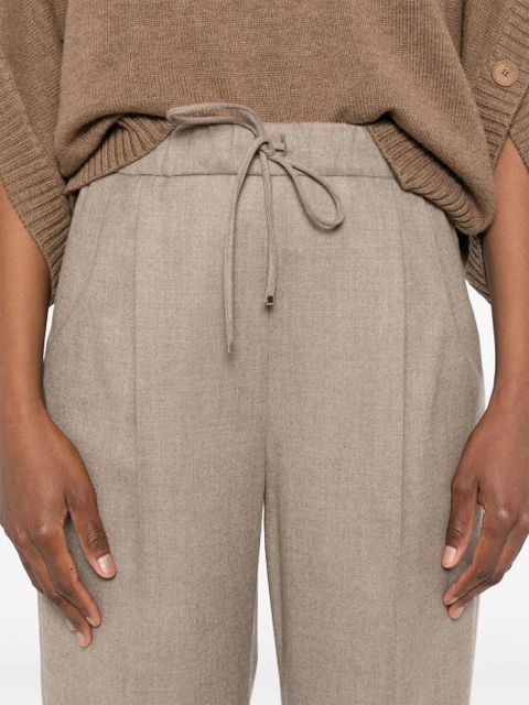 Max Mara high-waisted trousers - Brown