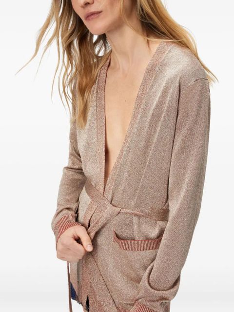 Missoni belted cardigan - Brown - zdjęcie produktu nr 2