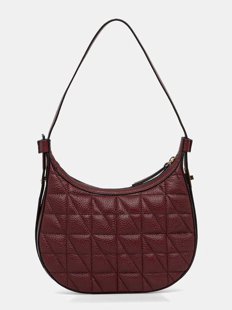 Geox torebka skórzana MARYEMY kolor bordowy D56ZSA 00046 - zdjęcie produktu nr 1