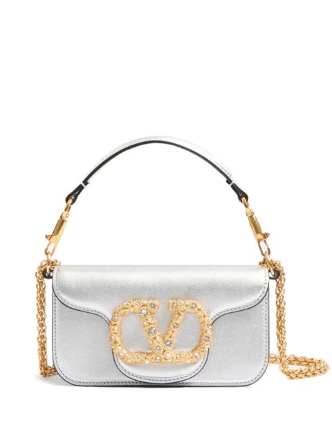 Valentino Garavani small Locò tote bag - Silver - zdjęcie produktu nr 1