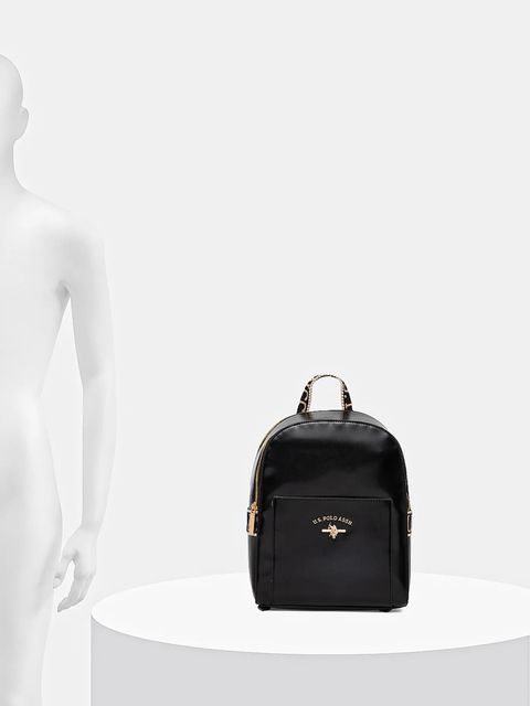 U.S. Polo Assn. plecak Heat damski kolor czarny mały gładki BEU7H8618WVP