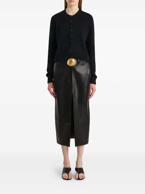 KHAITE Everheart cardigan - Black - zdjęcie produktu nr 2