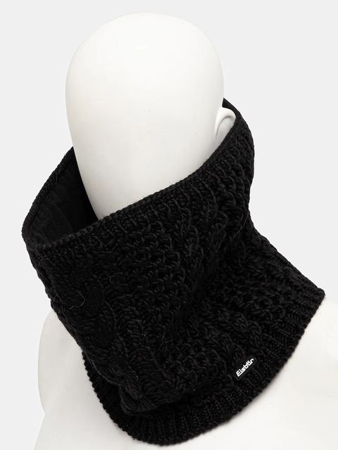 Eisbar komin z dodatkiem wełny Afra Loop kolor czarny gładki E80136 - zdjęcie produktu nr 2