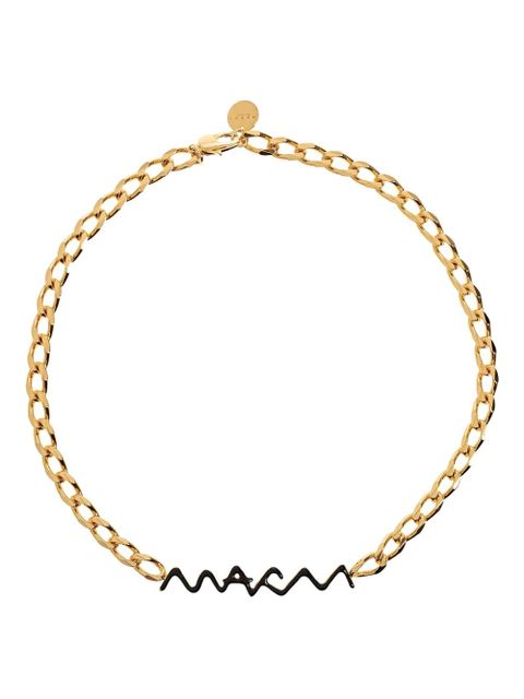 Marni chain-link brass necklace - Gold - zdjęcie produktu nr 1