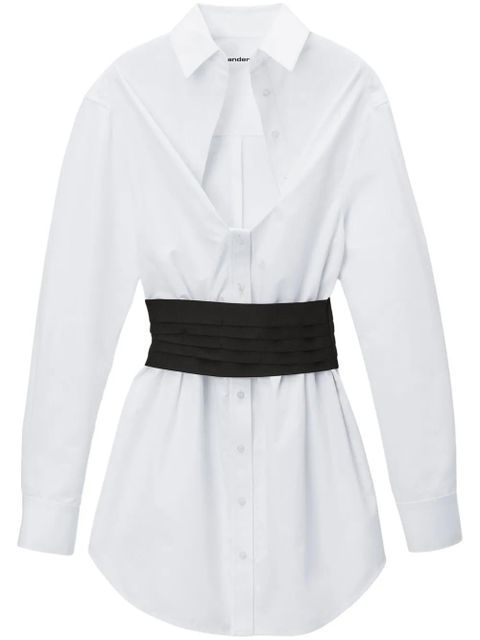 Alexander Wang Deconstructed mini dress - White - zdjęcie produktu nr 1