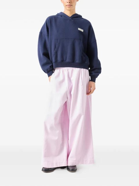 American Vintage Plizzy long-sleeved hoodie - Blue - zdjęcie produktu nr 2